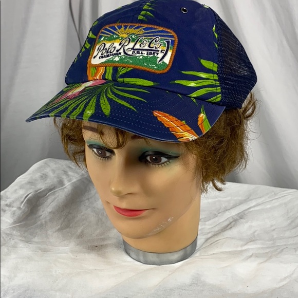 Polo Ralph Lauren Other - Polo Vented Hawaiian Baseball Cap